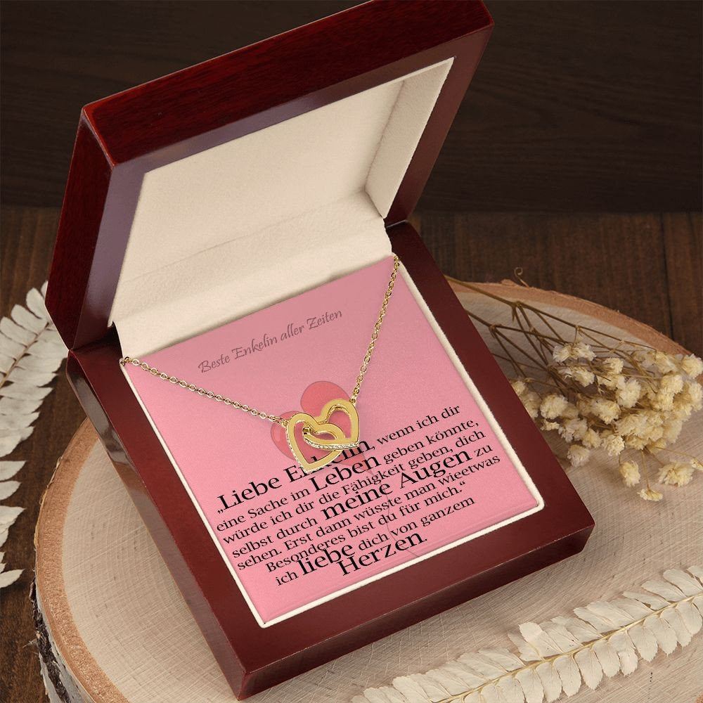 Schmuck und Geschenk für die beste Enkelin