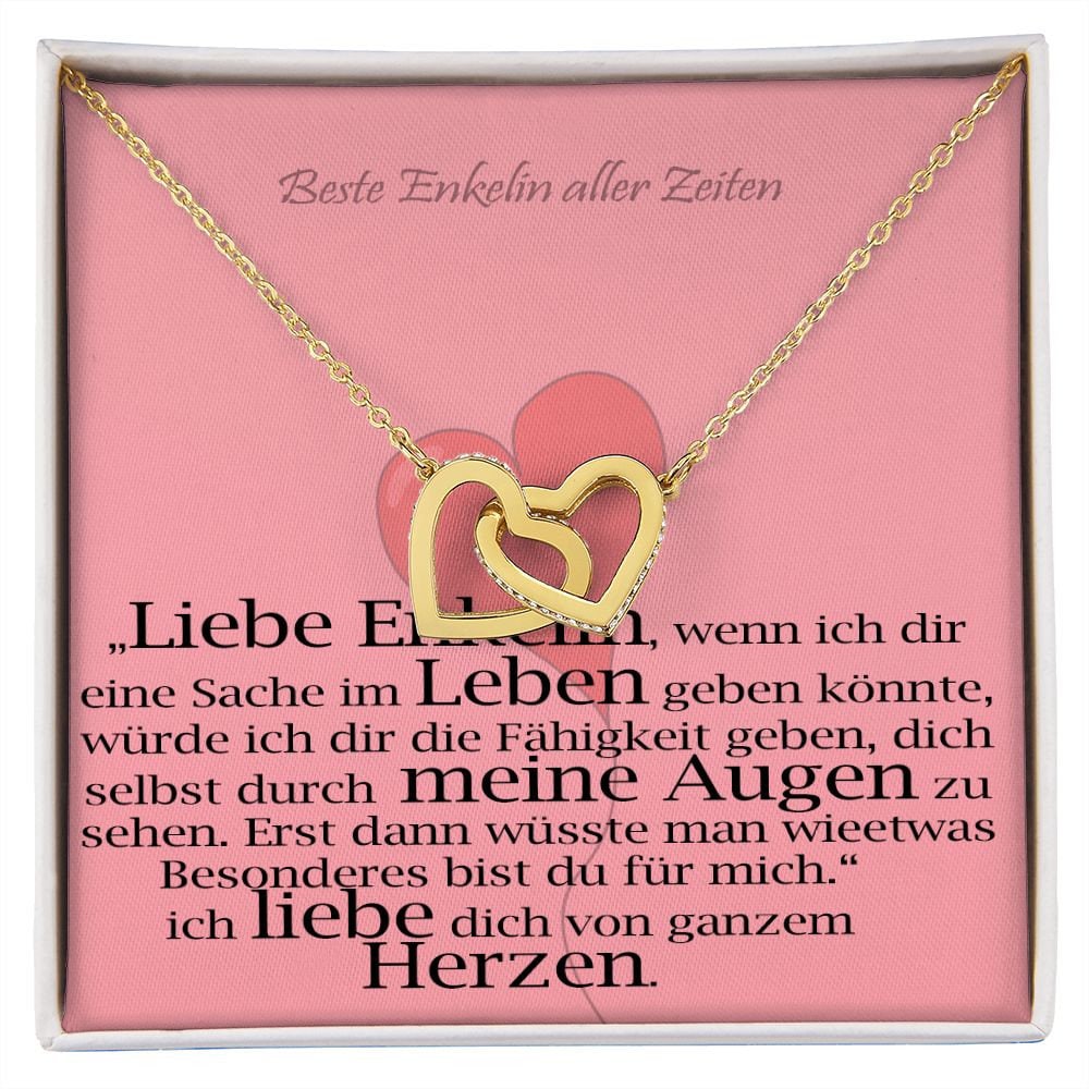 Schmuck und Geschenk für die beste Enkelin