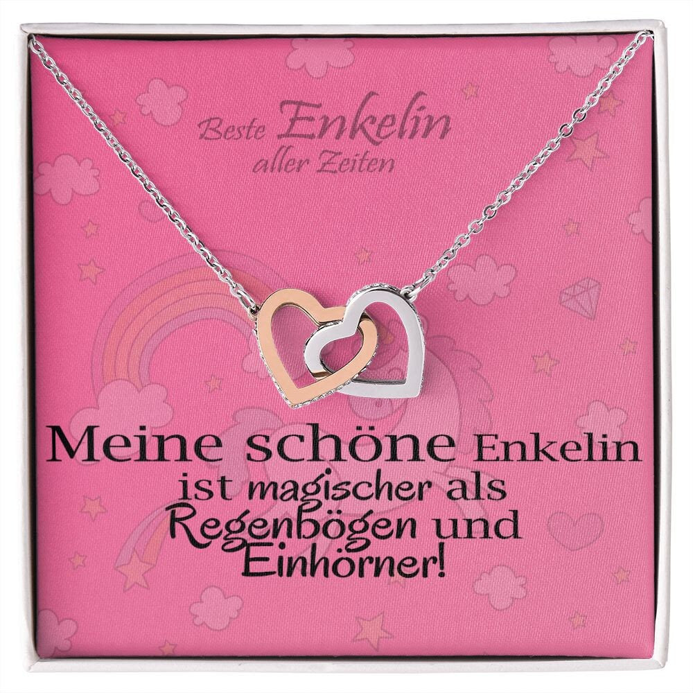 Schmuck und Geschenk für meine beste Enkelin Geschenk vom Einhorn der Großeltern