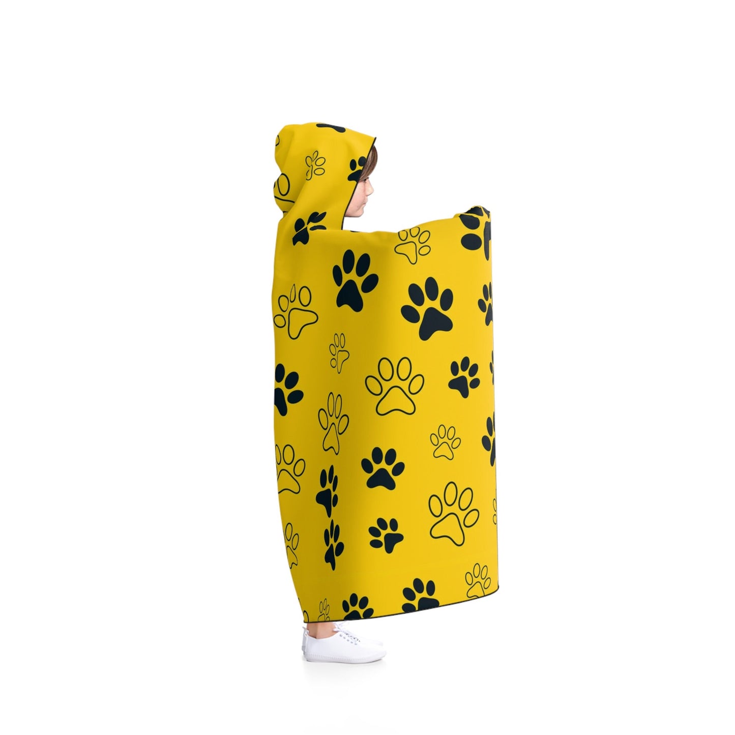 Pet Claws Design Hooded Blanket Perosnalized Gift