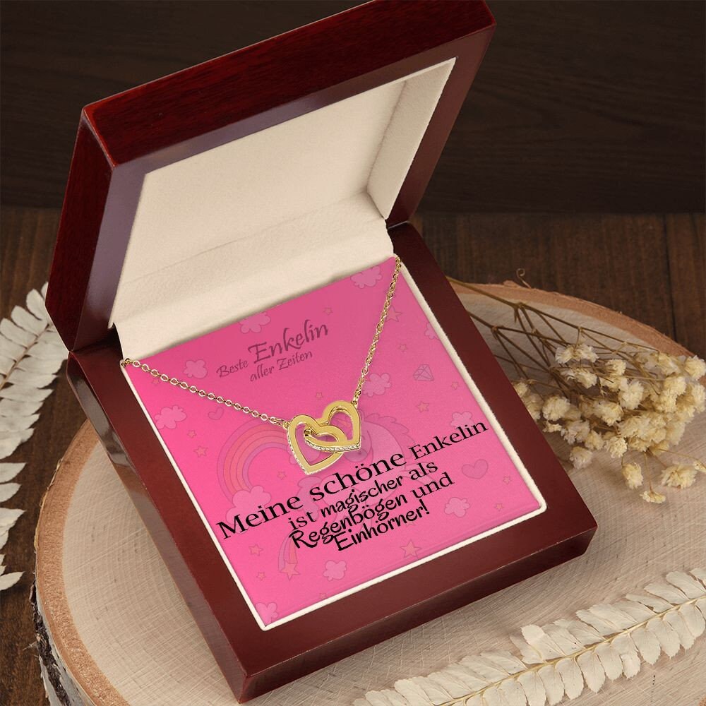 Schmuck und Geschenk für meine beste Enkelin Geschenk vom Einhorn der Großeltern