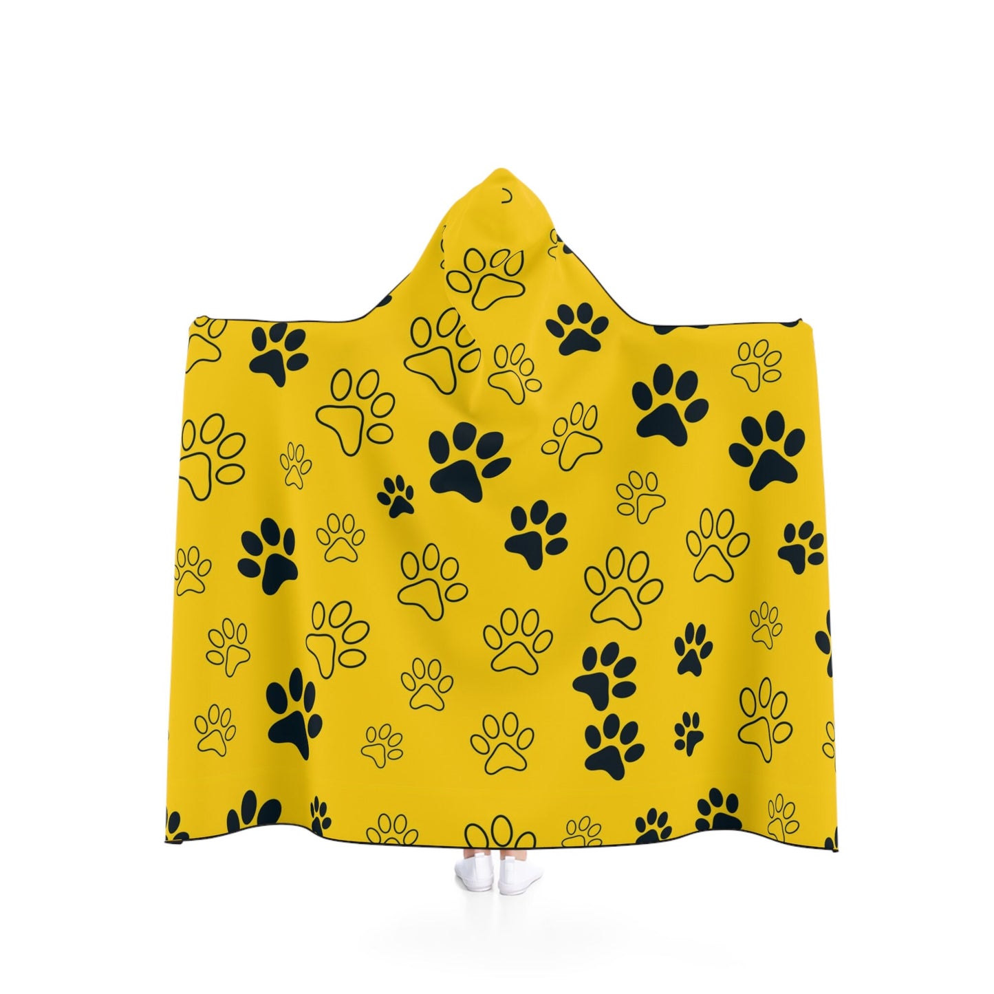 Pet Claws Design Hooded Blanket Perosnalized Gift