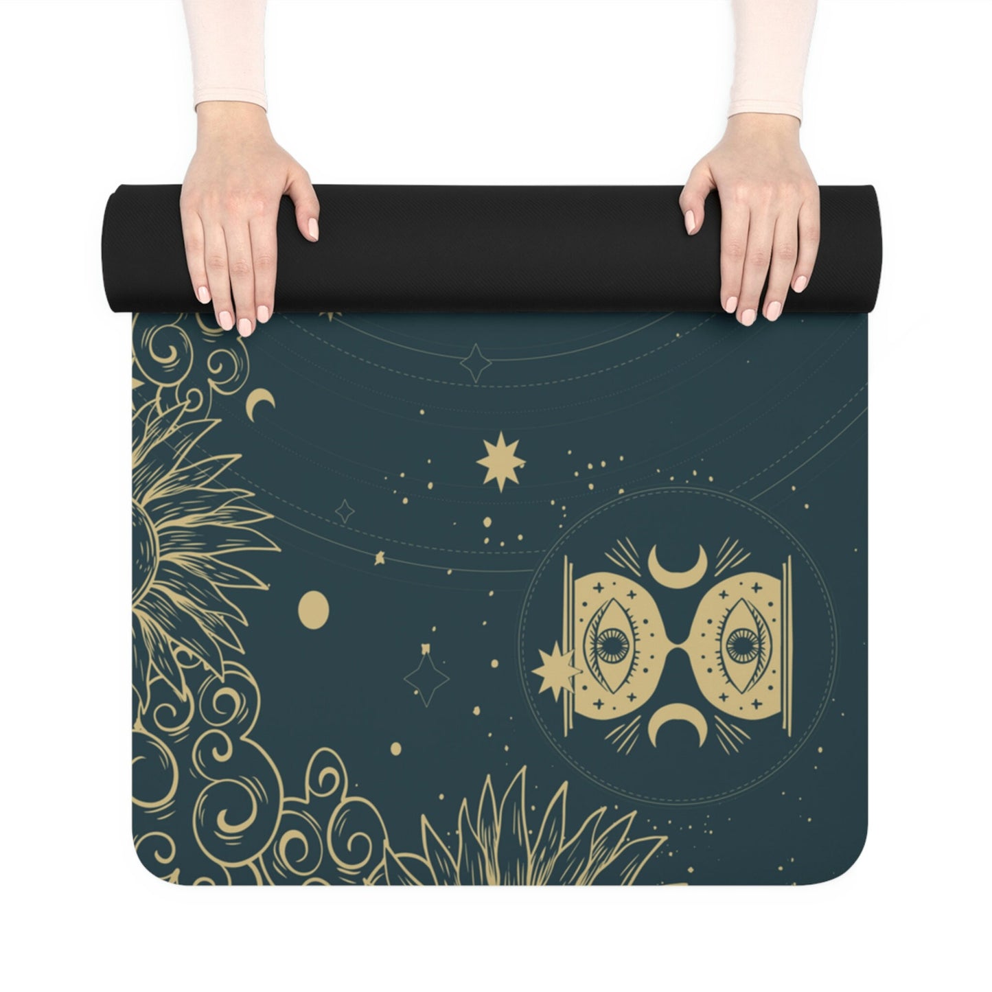 Premium Yoga Mat INSTANT Grip PU Zodiac 4,5mm | Natural Rubber & PU | eco - friendly | vegan