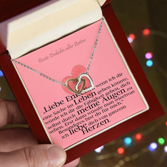 Schmuck und Geschenk für die beste Enkelin